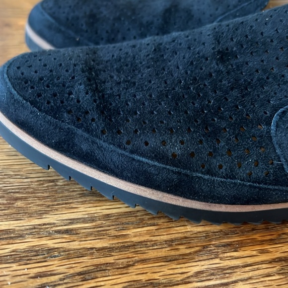 Loafers Suede Black.  Size 9. Franco Sarto - Picture 7 of 7